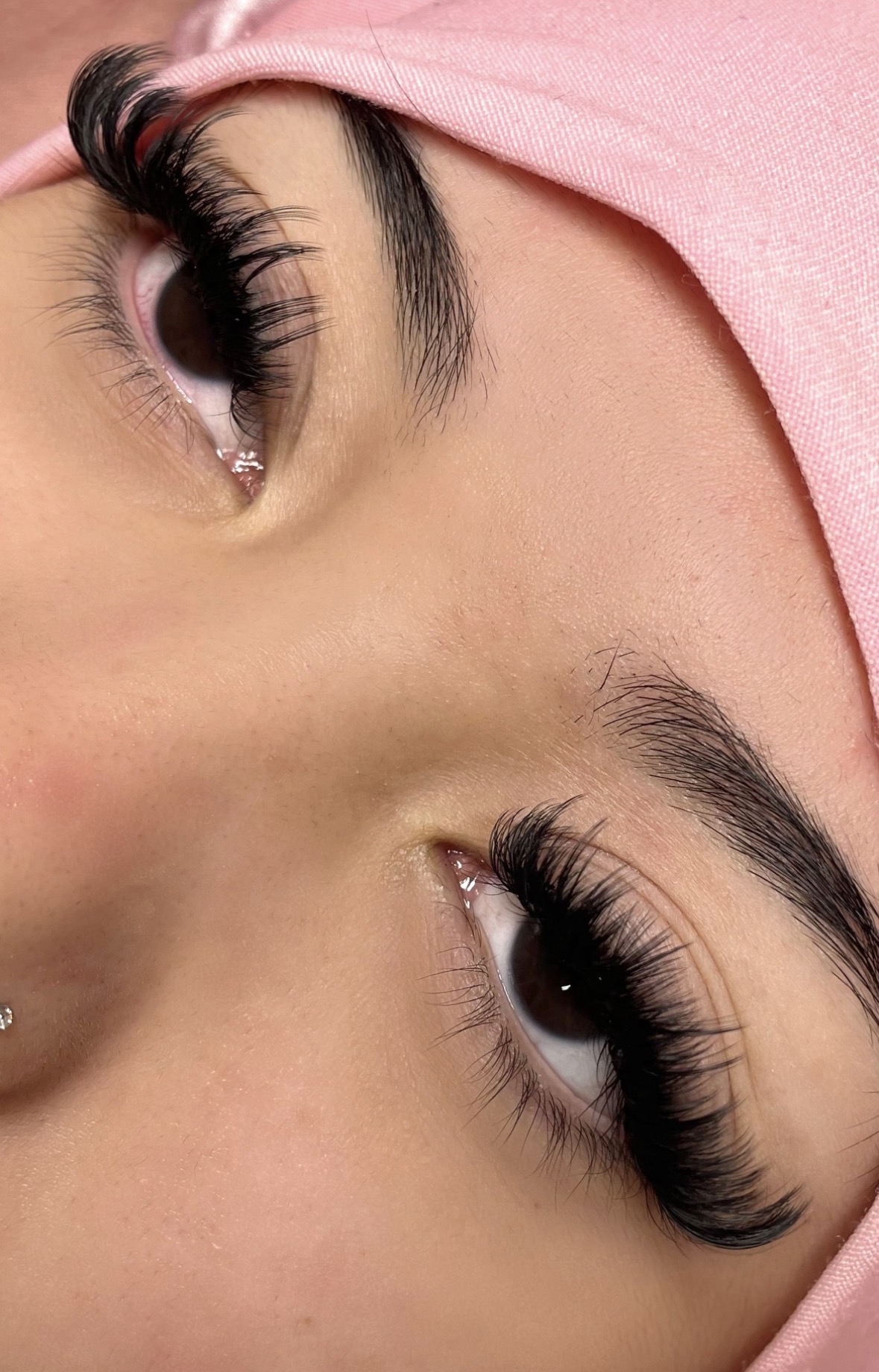 Custom lash set by LashKStudio