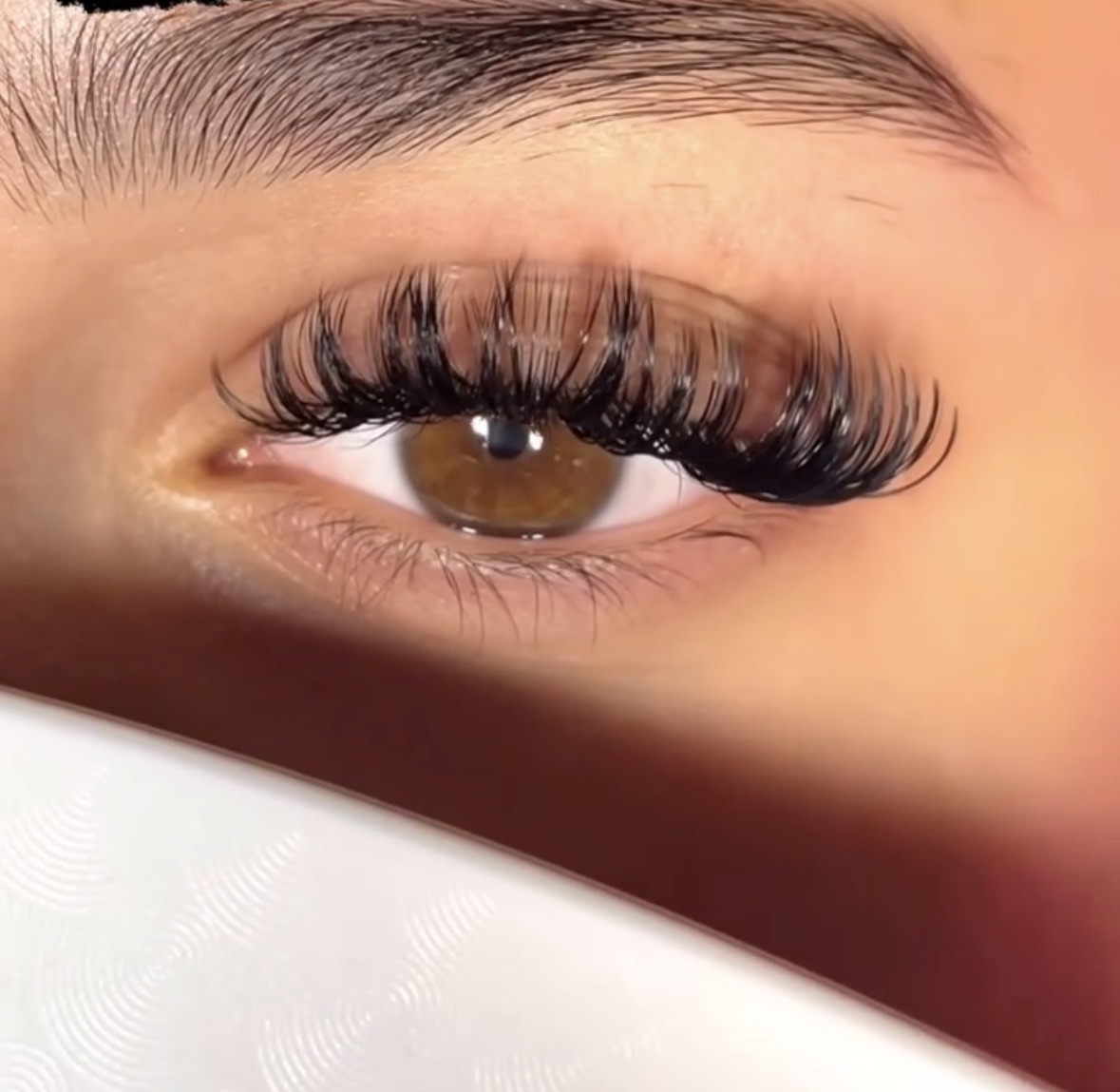 Custom lash set by LashKStudio