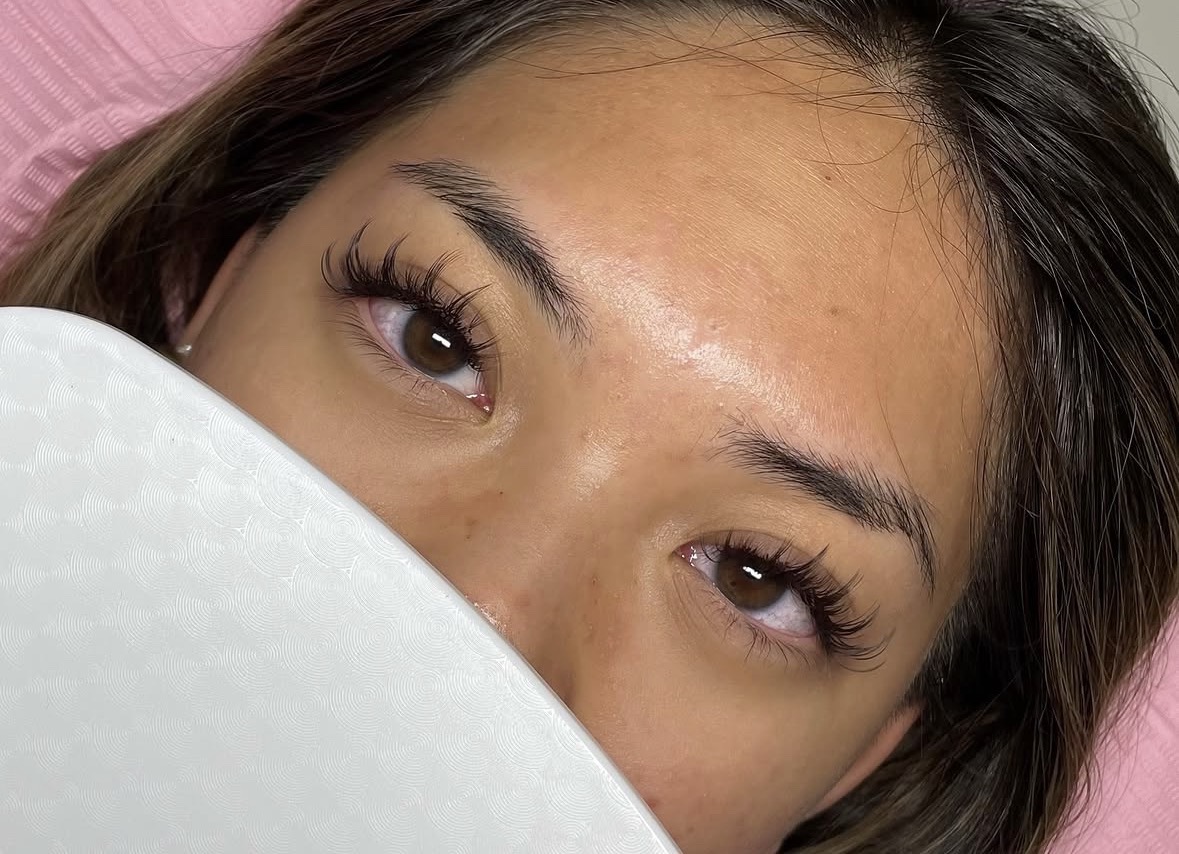 Custom lash set by LashKStudio